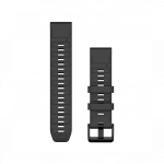 Garmin 22mm QuickFit Graphite Silicone Band