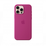 Apple iPhone 16 Pro Max Silicone Case MagSafe Fuchsia