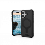 Kaitse&uuml;mbris Essential Armor, Apple iPhone 17, must, MagSafe &uuml;hilduv, Urban Armor Gear (UAG)