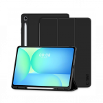 Kaitsekaaned SmartCase Pen, Samsung Galaxy Tab S10 FE+, must, Tech-Protect