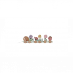 Little Dutch Fairy Garden Stackable Hedgehog Train