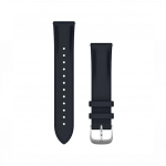 Garmin Quick Release Bands 20mm Navy Italian Leather Silver Hardware