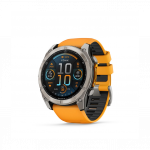 Garmin fenix 8 51mm Sapphire Titanium Orange