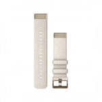 Garmin fenix 7S 20mm QuickFit Cream Heathered Nylon Band