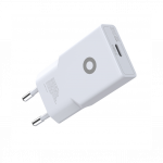 Toalaadija adapter USB-C juhtmele 30W GaN, valge, &otilde;huke, PD kiirlaadimine, Mobile Origin