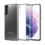 Samsung Galaxy S21+ silikoon&uuml;mbris l&auml;bipaistev