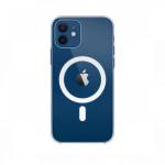 Apple iPhone 12/iPhone 12 Pro silikoon&uuml;mbris MagSafe, l&auml;bipaistev