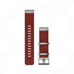 Garmin QuickFit 22mm Jacquard-Weave Nylon Strap Red