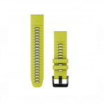 Garmin epix Pro Gen2 22mm QuickFit Lime Graphite Silicone Band