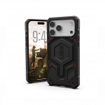 Kaitse&uuml;mbris Monarch Pro Kevlar, Apple iPhone 17 Pro Max, Kevlar must, MagSafe &uuml;hilduv, Urban Armor Gear (UAG)
