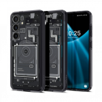 Kaitse&uuml;mbris Ultra Hybrid Zero One, Samsung Galaxy S24, tumehalli &auml;&auml;rega, Spigen