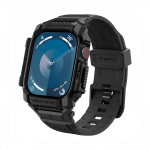 Kaitse&uuml;mbris kellarihmaga Rugged Armor Pro, Apple Watch Series 10 (46mm), must, Spigen