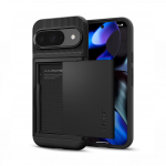 Kaitse&uuml;mbris kaarditaskuga Slim Armor CS, Google Pixel 9 Pro / Pixel 9, must, Spigen