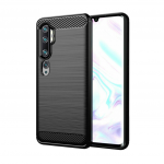 Xiaomi Mi Note 10 Silikoonkaitse, Carbon, must