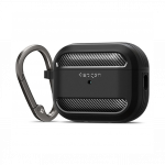 Kaitse&uuml;mbris Rugged Armor, Apple AirPods Pro (2.gen), must, Spigen