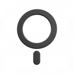 MagSafe kleebitav magnetr&otilde;ngas 1tk, must, Tech-Protect