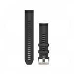 Garmin QuickFit 22mm Black Silicone Strap