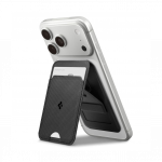 Magnetkinnitusega kaarditasku tugijalaga Slim Fold (MagFit), must, Qi2/MagSafe &uuml;hilduv, Spigen