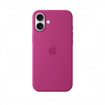 Apple iPhone 16 Plus Silicone Case MagSafe Fuchsia