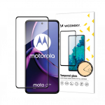 Kaitseklaas musta &auml;&auml;rega Motorola Moto G84, Wozinsky