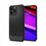 Kaitse&uuml;mbris Rugged Armor MagFit, Apple iPhone 15 Pro Max, must, MagSafe, Spigen