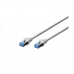 Digitus v&otilde;rgukaabel Patch cord F/UTP executioner.5e PVC 1m Grey