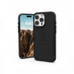 Kaitse&uuml;mbris Civilian, Apple iPhone 16 Pro, must, MagSafe, Urban Armor Gear (UAG)
