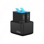 Dual Akulaadija + aku GoPro HERO9 Black seikluskaamerale