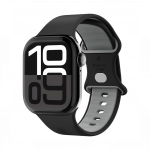 Kellarihm Nano Pop, Apple Watch Series 10 / 9 / 8 / 7 / 6 / 5 / 4 / SE (2024/2023/2022) / SE (40 / 41 / 42 mm), must, Spigen