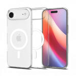 Kaitse&uuml;mbris Ultra Hybrid (MagFit), Apple iPhone Air, l&auml;bipaistev valge MagSafe ringiga, Spigen