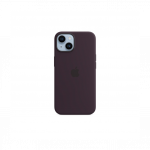 Apple iPhone 14 / iPhone 13 silicone case with MagSafe Elderberry