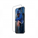 Kiirpaigaldusega kaitseklaas Apple iPhone 17 Air, musta &auml;&auml;rega, Ultra-Wide Fit, PanzerGlass