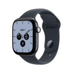 Apple Watch Series 12 GPS+Cellular 46mm Night Blue Ceramic Case with Navy Blue Sport Band S/M
