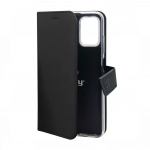 Samsung Galaxy A32 4G kaitse&uuml;mbris kaarditaskutega k&uuml;ljele avanev must