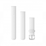 Garmin Quick Release Band (18mm) White with Silver Hardware