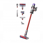 Dyson V11 Fluffy Battery Hand Nickel/ Red