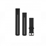 Garmin Quick Release Bands 22mm Black with Slate Hardware