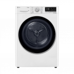 LG, 8 kg, s&uuml;gavus 66 cm, valge, Pesukuivati, RH80V9AV3N