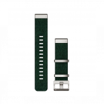 Garmin QuickFit 22mm Jacquard-Weave Nylon Strap Pine Green