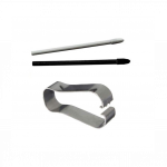 Samsung SM-T733/SM-T736/SM-X820/SM-X826 Galaxy Tab S7 FE / Tab S6 lite/Tab S9 FE/Galaxy Tab S10+ Stylus S Pen puutepliiatsi vahetusotsik must