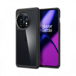 Kaitse&uuml;mbris Ultra Hybrid, OnePlus 11, l&auml;bipaistev musta &auml;&auml;rega, Spigen