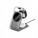 Juhtmevaba laadimisalus QI15W-A42 3in1, hall, Tech-Protect