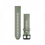 Garmin QuickFit 20mm Willow Fog Gray Silicone