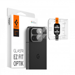Tagakaamerate kaitseklaas Optik EZ Fit, Google Pixel 9 Pro Fold, komplektis 2tk, l&auml;bipaistev, Spigen