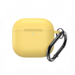 Kaitse&uuml;mbris silikoonist, Apple AirPods 4, kollane