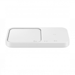 Samsungi juhtmevaba laadimisalus Duo 15W valge EP-P5400TWEGEU, koos seinaadaptriga