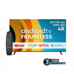 eSTAR Android TV 55" 140cm 4K UHD Black