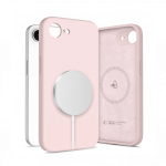 Kaitse&uuml;mbris Liquid Silicone MagSafe, Apple iPhone 16e, roosa, Tech-Protect