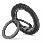 Telefoni S&otilde;rmer&otilde;ngas Tugijalg MagSafe Phone Ring Topeltr&otilde;ngaga Carbon Mustriga MagSafe Magnetkinnitusega Tech-Protect