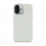 Decoded AntiMicrobial Silicone Backcover Apple iPhone 16 Plus, Stone Gray